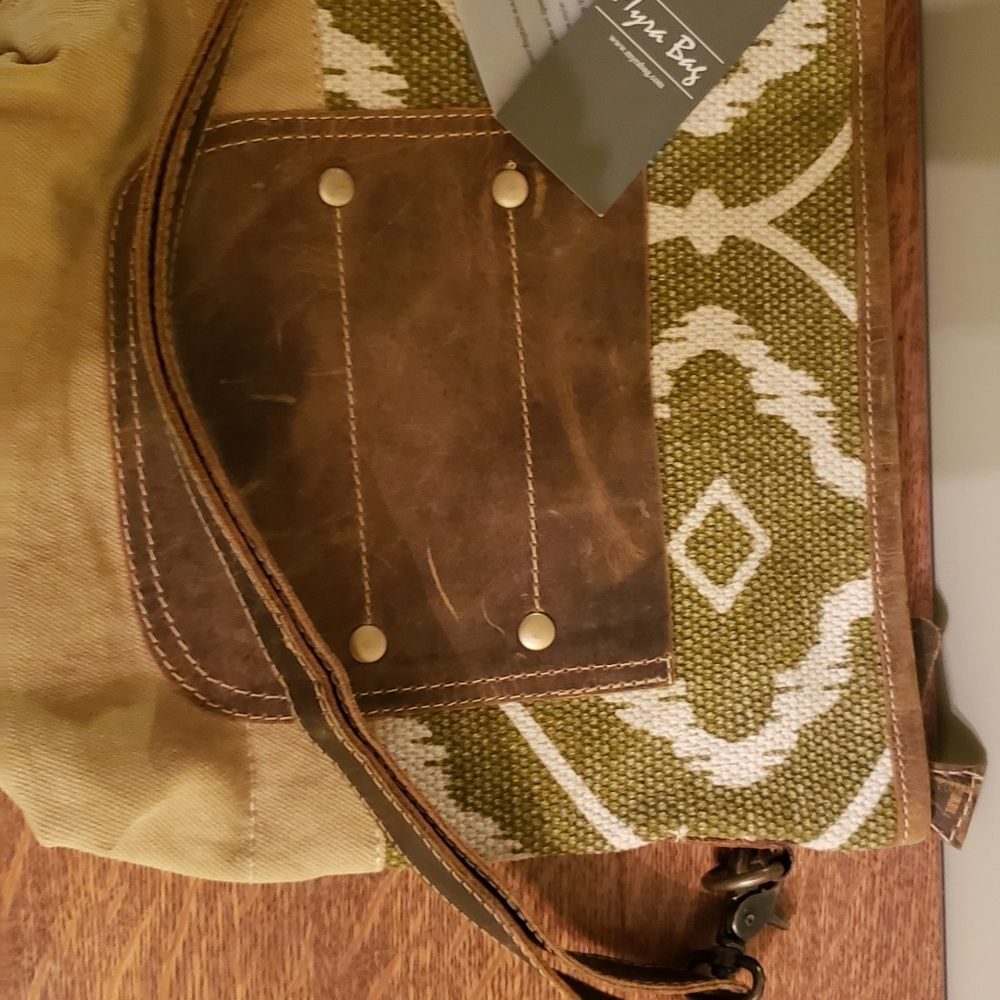 NWT Myra Canvas Shoulder Bag